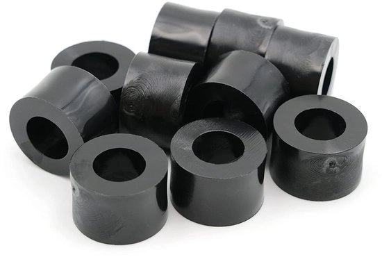 Accessori di allaccio - Set di allacci - Ideali per spazi tra componenti - Nero - Cerniere - Adatti per Adolescenti e Adulti -