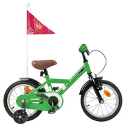 Bicicletta per Bambini 16 Pollici per bambini di 4-6 anni Verde 42009644