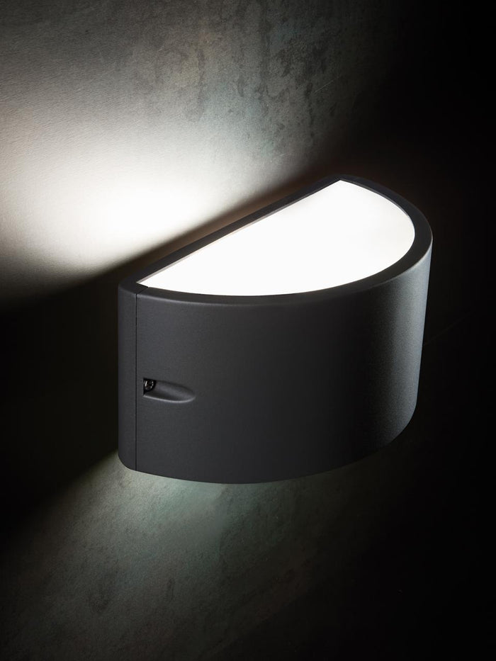 APPLIQUE 'UMBE' 60 W - cm 25 x 12 x 13 alluminio  - SOVIL