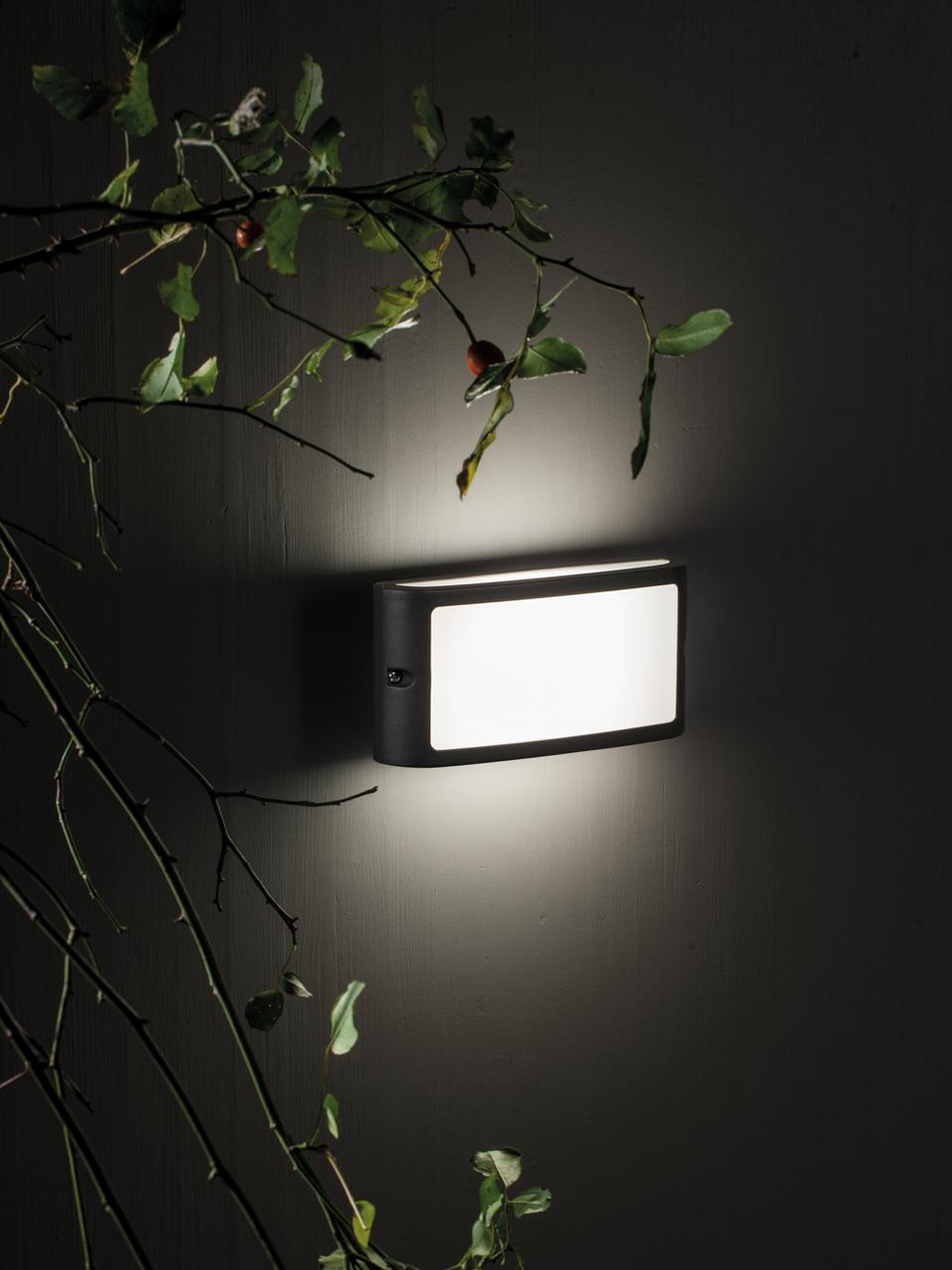 APPLIQUE LED 'SCREEN' grigio - 10 watt  - SOVIL