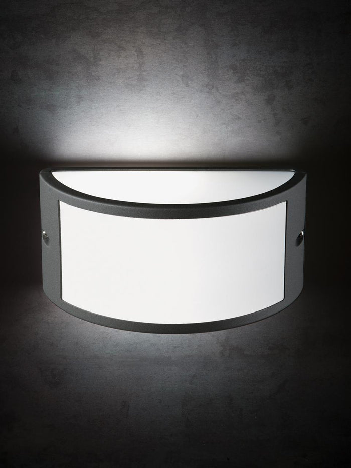 APPLIQUE 'UMBE' 60 W - cm 25 x 12 x 13 corten  - SOVIL