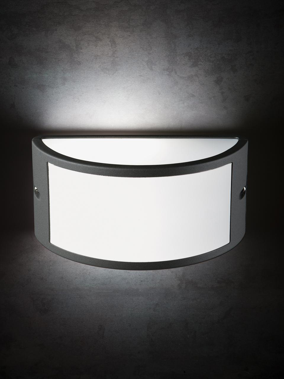 APPLIQUE 'UMBE' 60 W - cm 25 x 12 x 13 corten  - SOVIL