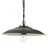 APPLIQUE A SOSPENSIONE CON CATENA 'ANTIQUE' 25 W - cm 30 x 7 x 11 grigio  - SOVIL