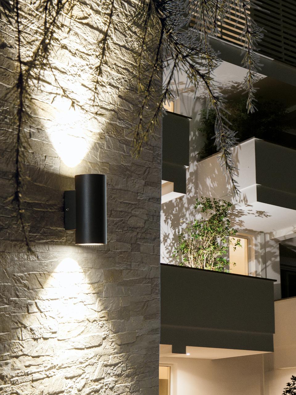 APPLIQUE DOPPIO LED 'SINO' 12 W 500 lumen - bianco  - SOVIL