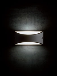 APPLIQUE LED 'LHASA' 10 W - cm 22 x 10 x 10 bianco  - SOVIL