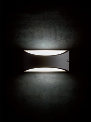 APPLIQUE LED 'LHASA' 10 W - cm 22 x 10 x 10 bianco  - SOVIL