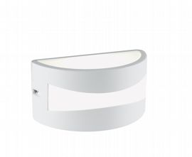 APPLIQUE LED 'TIBET' 10 W - cm 22 x 12,1x 10,8 bianco  - SOVIL