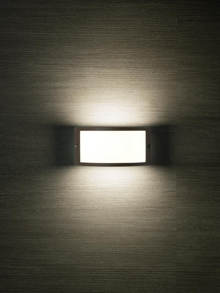 APPLIQUE 'BIA' 60 W - cm 22 x 12,1 x 10,8 bianco  - SOVIL