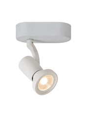 Faretto Lucide Jaster bianco GU10 LED 5W 2700K orientabile