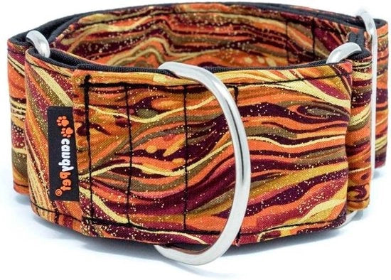 Collare per Cani a Martingale - Nuove Onde LARGHEZZA SPECIALE - Regolabile e Duro
