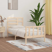 Giroletto senza Materasso-Struttura Letto 100x200 cm in Legno Massello di Pino 361978