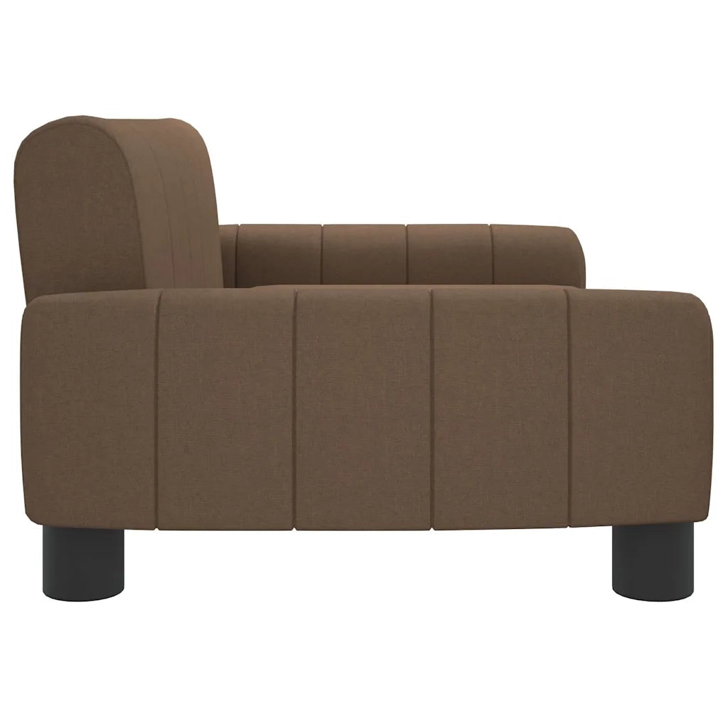 Lettino per Cani Marrone 70x45x30 cm in Tessuto 171860