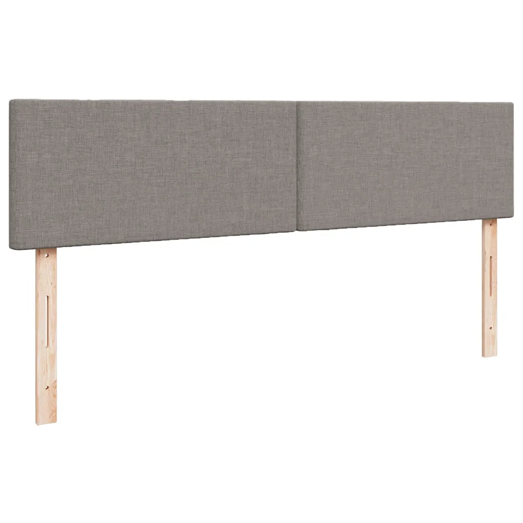 Struttura Letto Pouf con Materasso Tortora 180x200cm in Tessuto 3311398
