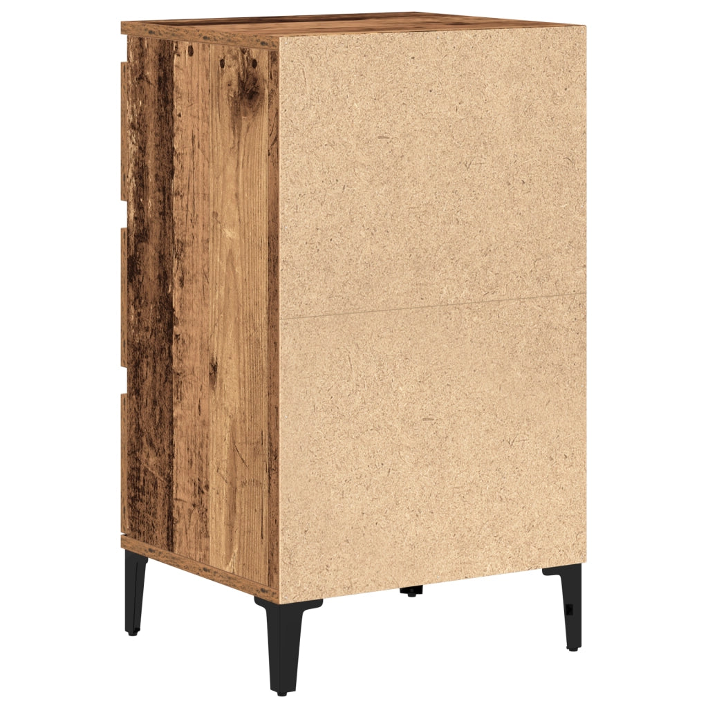 Comodino Legno Vecchio 40x35x70 cm Legno Ingegnerizzato