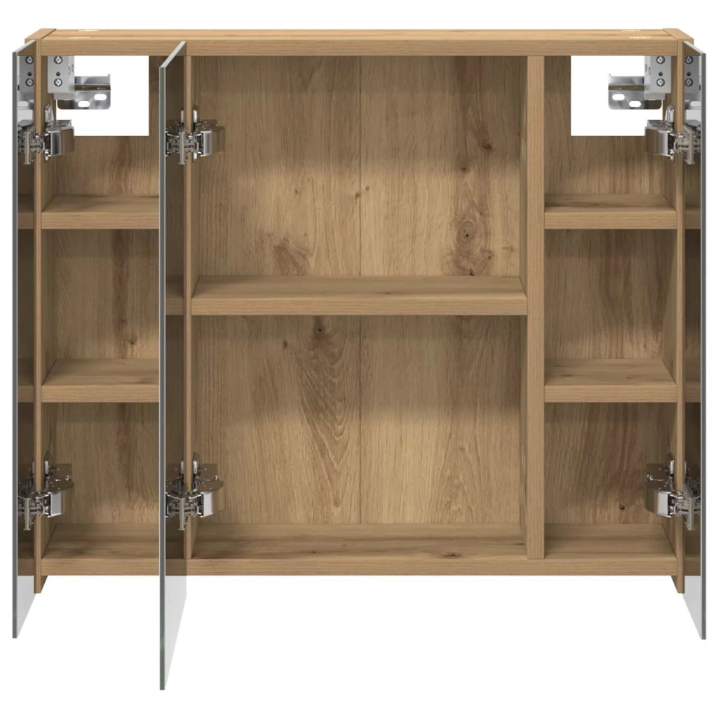 Mobiletto per specchio da bagno Rovere Artigianale