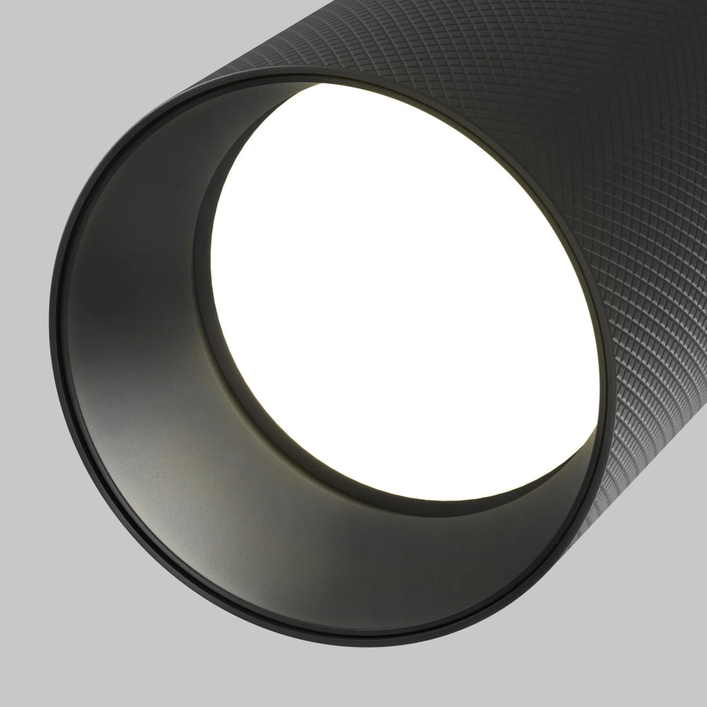 Maytoni Lampada da binario moderna Unity Artisan 1 luce GU10 nero alluminio