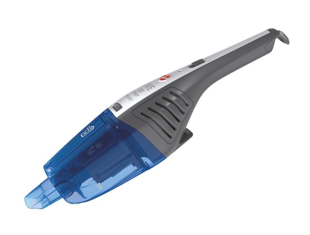 Hoover HJ72WDLB 011 Jive Lithium Aspirabriciole Senza Sacchetto Secco e Bagnato 0.3 L 10 min autonomia 82 dB colore Blu Trasparente