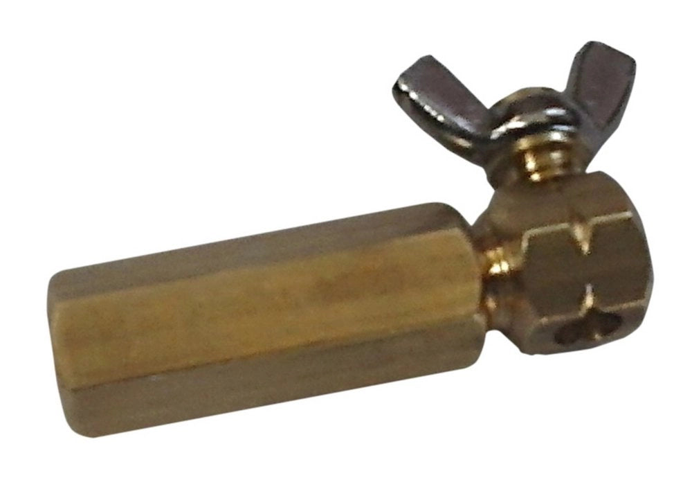 10pz tendifilo ottagonale ottone per filo max diametro 5 mm cod:ferx.86320