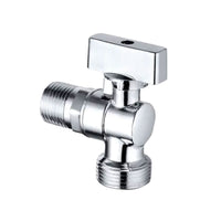 RUBINETTO LAVATRICE A SFERA MIGNON A LEVA IN OTTONE CROMATO CON ROSONE - 1/2X3/4  - AER