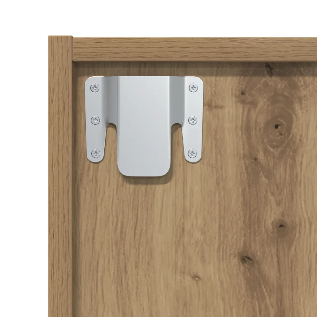 Libreria/Mobile TV Rovere Artigianale 36x30x143 cm Truciolato