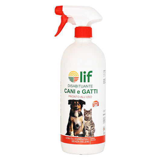 DISABITUANTE SPRAY PER CANI E GATTI Ml. 1000  - LIF