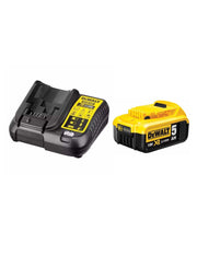Power Set DeWALT (1 x 18V 5,0 Ah + DCB107)
