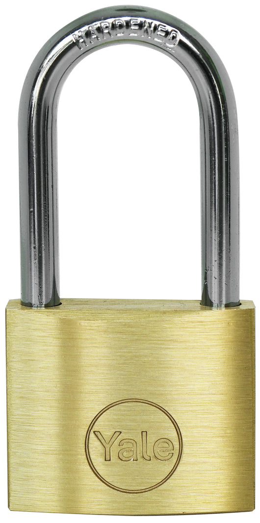 Yale LUCCHETTO DI SICUREZZA ARCO LUNGO Art. PL 112 mm.  40 12.00 pz