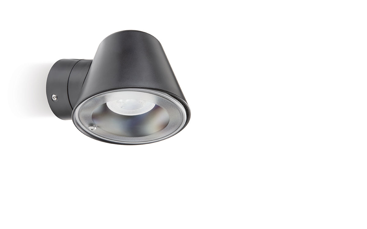 APPLIQUE LED 'CUP' E27 - nero  - SOVIL