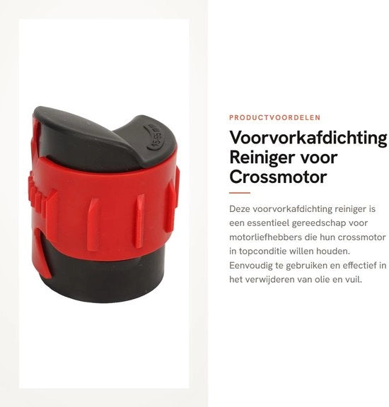Reinigatore di guida antisdrucciolevole - Libera da liquidi - Pulitore di forcella - Dampened shock absorber strumento - Strumento di rimozione dell'olio - Duraturo - Facile da utilizzare - Strumento per motocicli