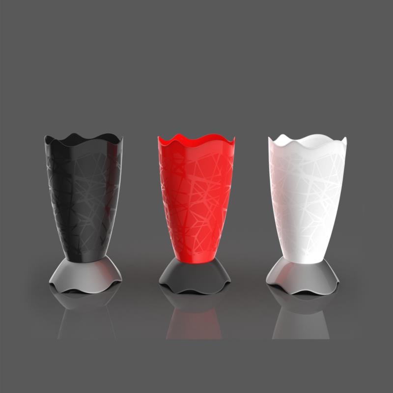 PORTAOMBRELLI 'DROP' Ø 27,5 cm x 54,5 h - Col. Bianco - BAMA