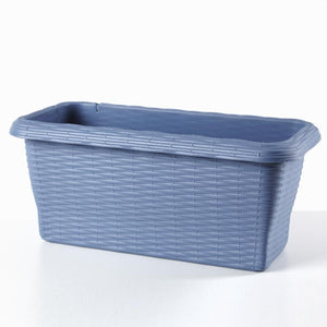 Bama FIORIERA RETTANGOLARE PAGLIA NORMAL Col. Cielo cm. 60x20x17,5 h