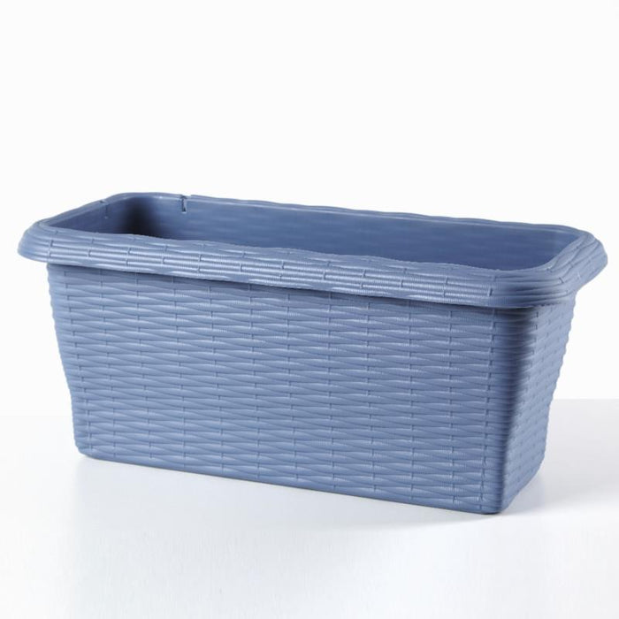 Bama FIORIERA RETTANGOLARE PAGLIA NORMAL Col. Cielo cm. 60x20x17,5 h