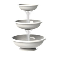 CIOTOLA PER FIORI 'FONTANA' Ø cm 30/40/50 - bianco  - BAMA