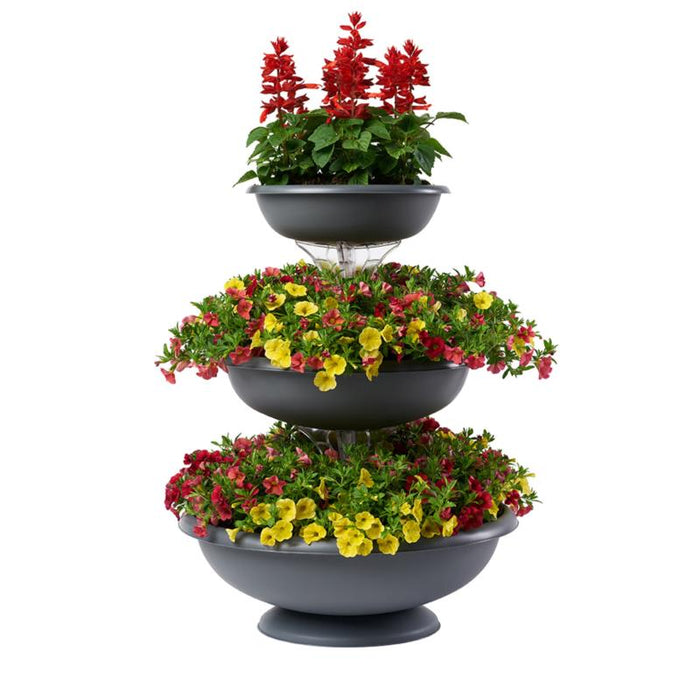 CIOTOLA PER FIORI 'FONTANA' Ø cm 30/40/50 - bianco  - BAMA