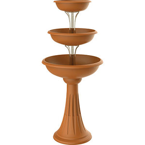 CIOTOLE TRIS TREVY BAMA  PP TERRACOTTA D.CM 50 H.CM 114