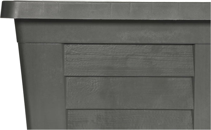 FIORIERA RETTANGOLARE cm  80 x 40 x 34 - antracite (senza sottovaso)  - BAMA