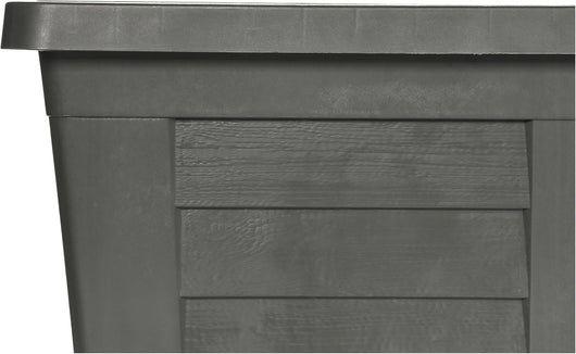 FIORIERA RETTANGOLARE cm 100 x 44 x 40 - antracite (senza sottovaso)  - BAMA