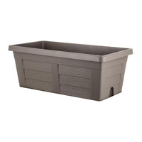 FIORIERA RETTANGOLARE cm 100 x 44 x 40 - cappuccino (senza sottovaso)  - BAMA