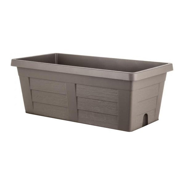 FIORIERA RETTANGOLARE cm 100 x 44 x 40 - cappuccino (senza sottovaso)  - BAMA