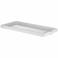 SOTTOVASO PER FIORIERA RETTANGOLARE cm 94 x 36 x 5,5 - ghiaccio  - BAMA