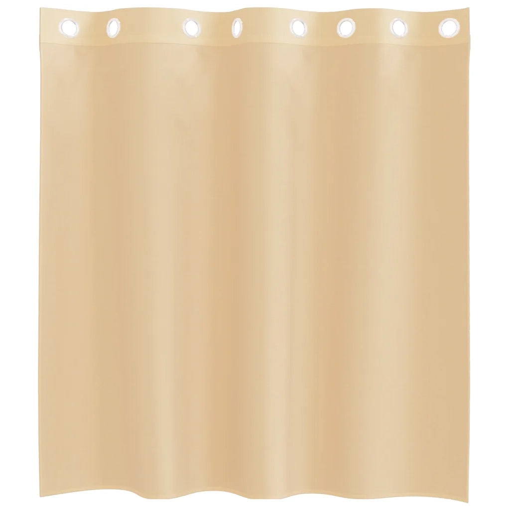 Tende in Voile con Occhielli 2 pz Sabbia