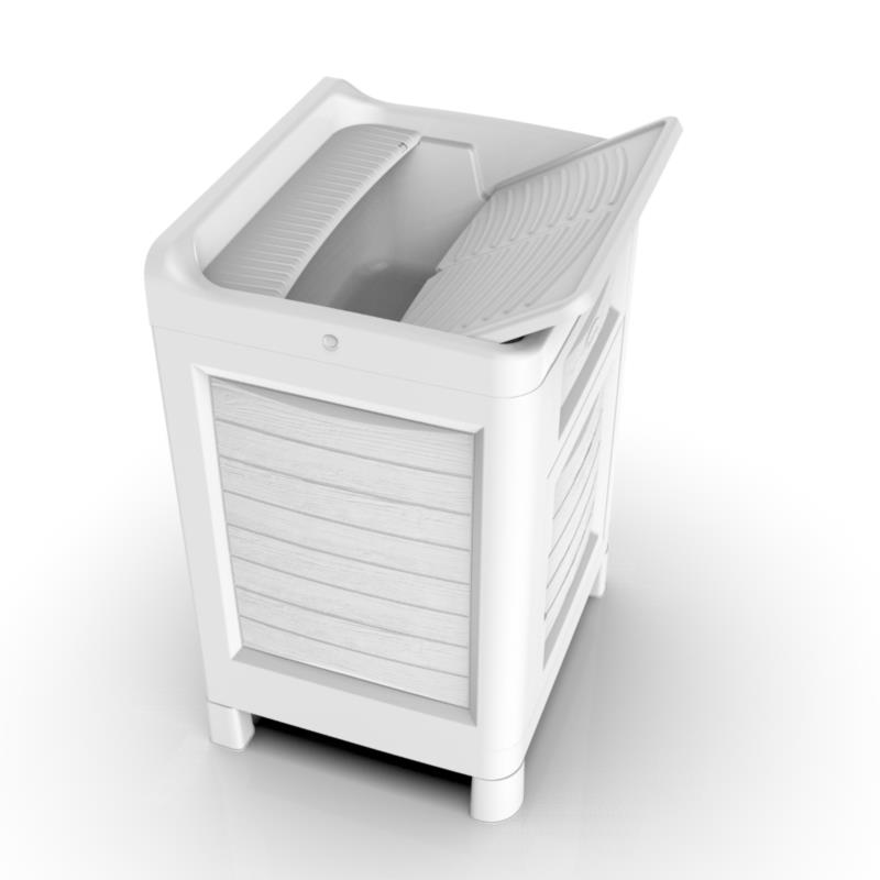 MOBILE LAVATOIO ANTA SINGOLA cm 60 x 51 x h.89  - BAMA