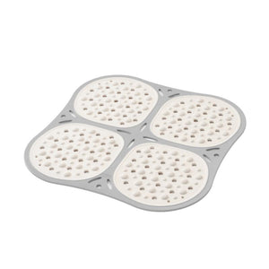 TAPPETO ANTISCIVOLO MASSAGGIANTE 'RELAX' cm 53 x 53  - BAMA