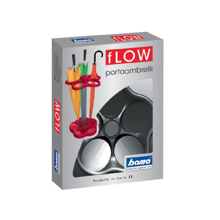 PORTAOMBRELLI 'FLOW' antracite/grigio antigoccia BAMA
