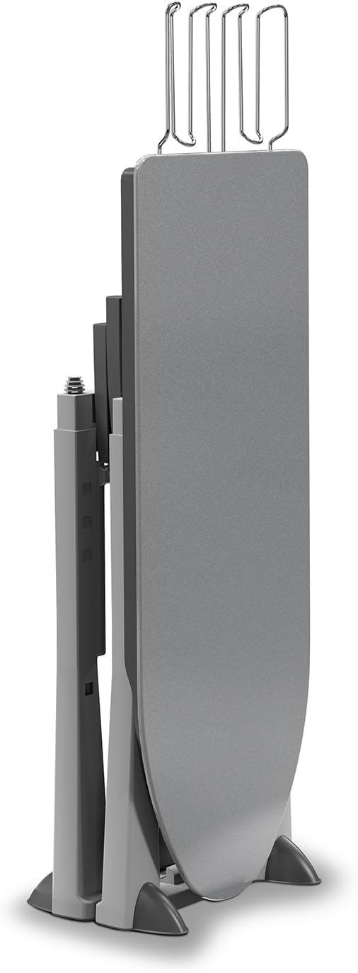 TAVOLO DA STIRO 'TREND' colore grigio porta oggetti BAMA