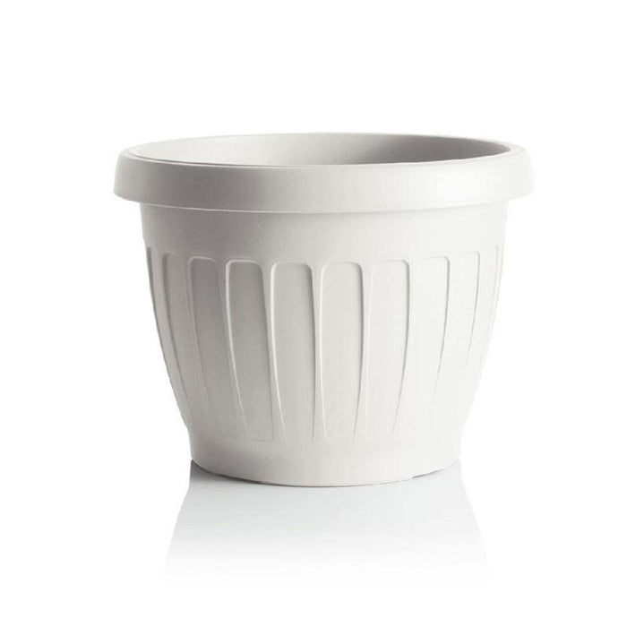 VASO TONDO ø 40 x h.30 Lt. 23 - bianco  - BAMA