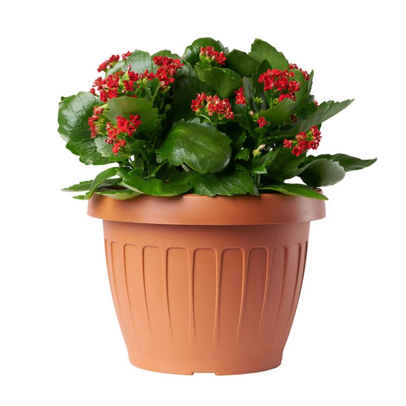 VASO TONDO ø 30 x h.22 Lt. 9,5 - cappuccino  - BAMA