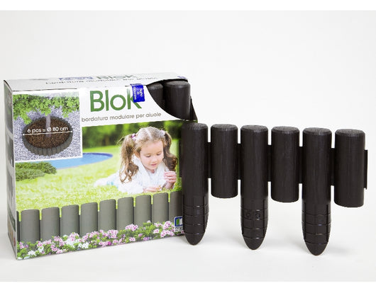 BORDATURA MODULARE PER AIUOLE colore muschio  - BAMA