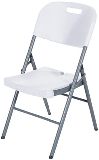 SEDIA PIEGHEVOLE ''CATERING'' cm. 45x50x88 h col. Bianco