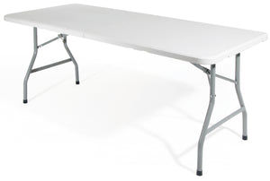TAVOLO PIEGHEVOLE ''CATERING'' cm. 180x70x78 h col. Bianco